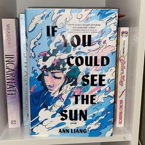 If you could see the sun hard cover book by Ann Liang like brand new